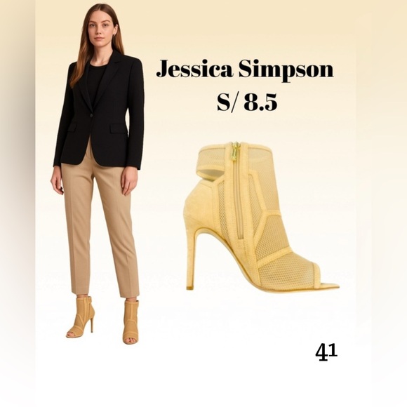 Jessica Simpson Bootie Beige Boots for Women S/8.5 - Picture 2 of 14